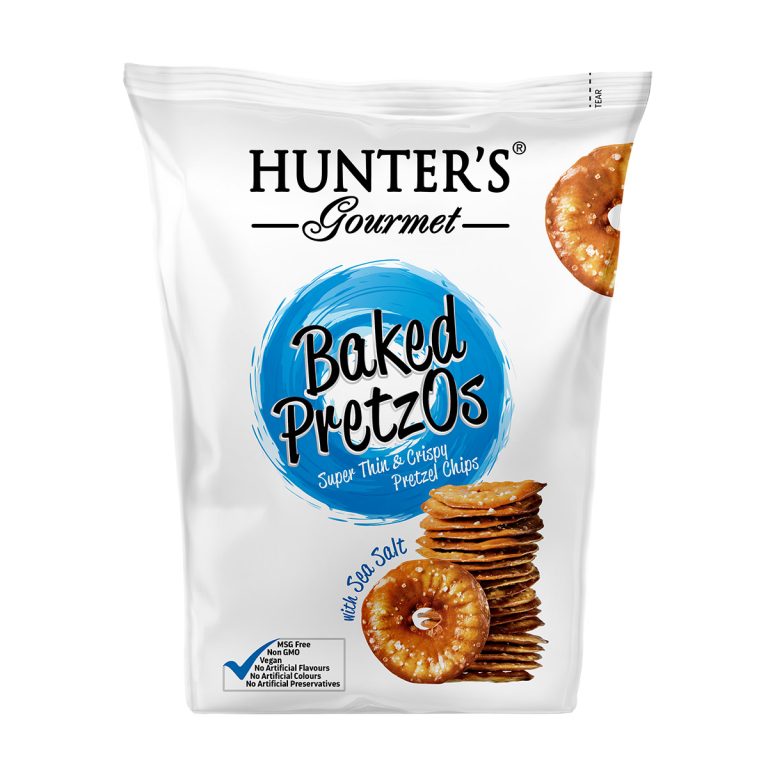 Hunter’s Gourmet Baked PretzOs With Sea Salt