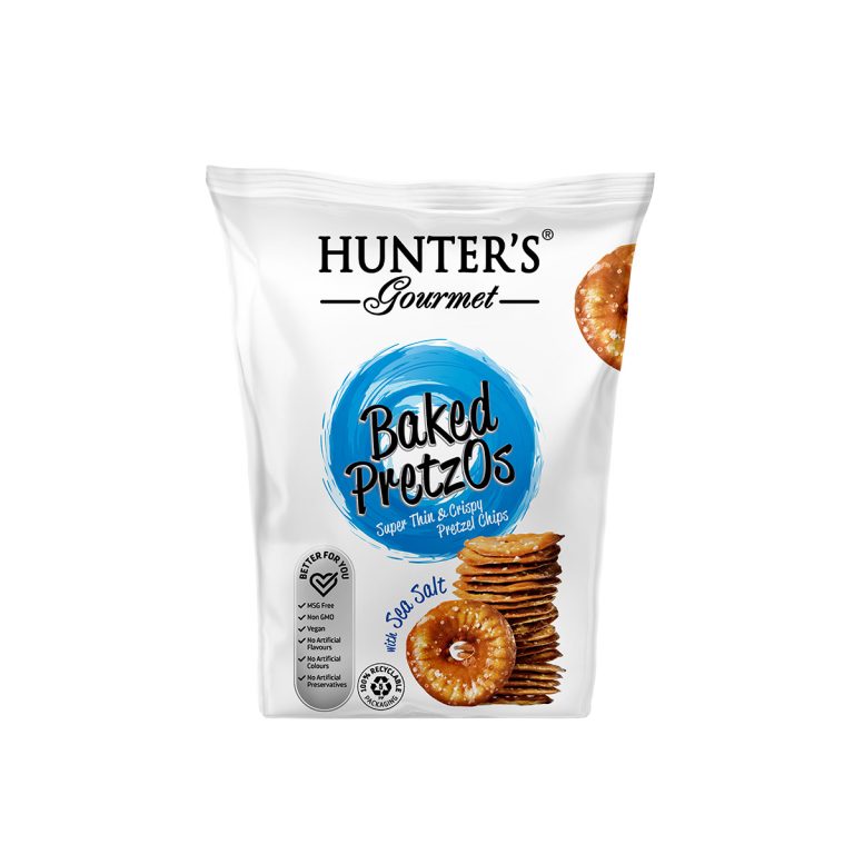 Hunter’s Gourmet Baked PretzOs With Sea Salt